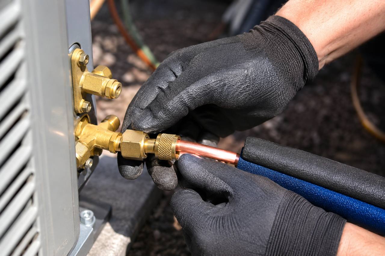 Condenser coil cleaning