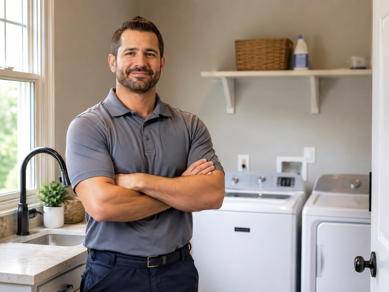 Bayshore plumber portrait